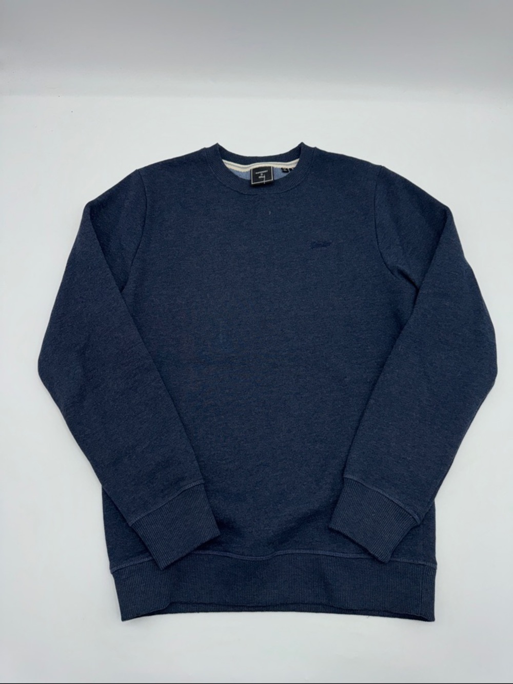 Superdry Men's Navy Blue Crewneck Sweater medium